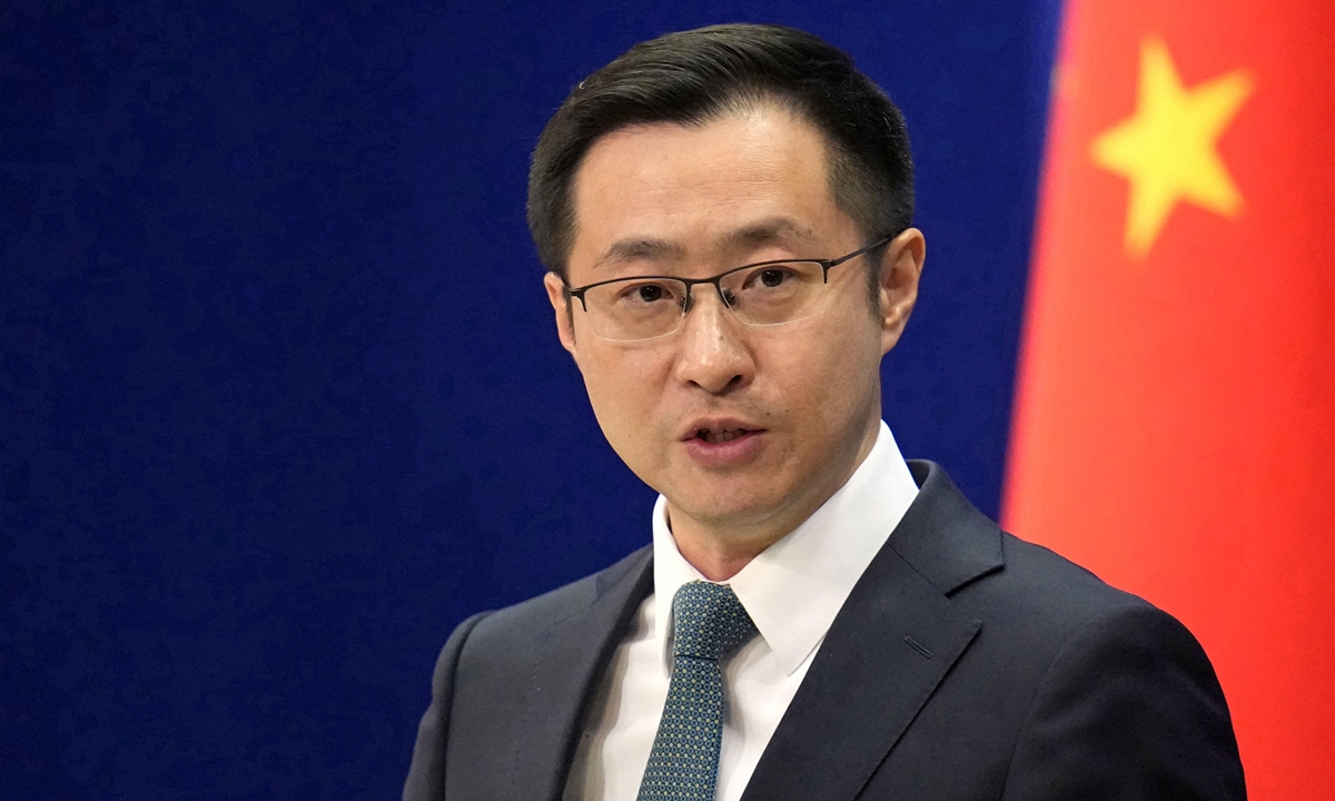 Chinese Foreign Ministry spokesperson Lin Jian