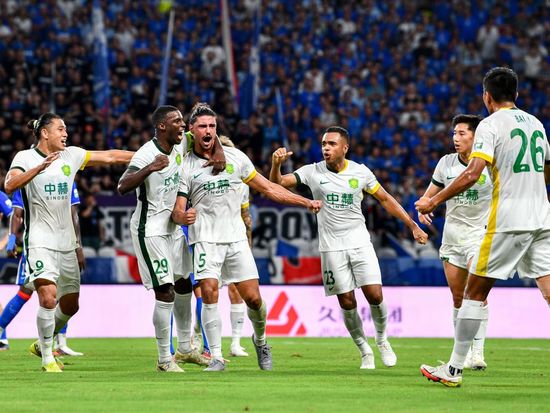 Beijing Guoan cruises past Shanghai Shenhua in 3-0 victory on the road