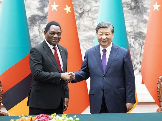 Xi congratulates Hichilema on re-election as Zambian president