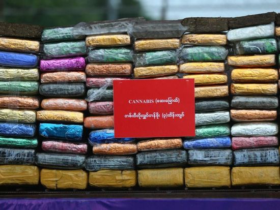 Myanmar police seize 24.15 mln stimulant tablets