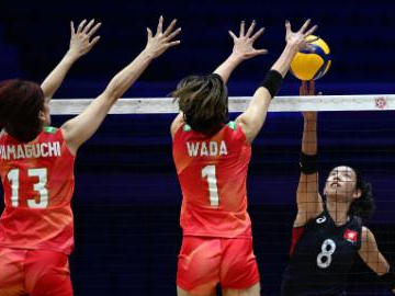 AVC Women's Volleyball Continental Championship: Japan vs. China's Hong Kong