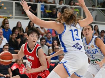 Women's basketball friendly match: Italy vs. China