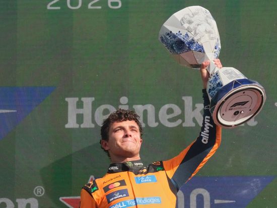 Lando Norris wins F1's Dutch Grand Prix after a daring pass on Kimi Antonelli