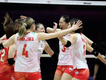 AVC Women's Volleyball Continental Championship: Japan vs. South Korea