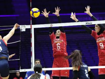 AVC Women's Volleyball Continental Championship: Iran vs. Iraq