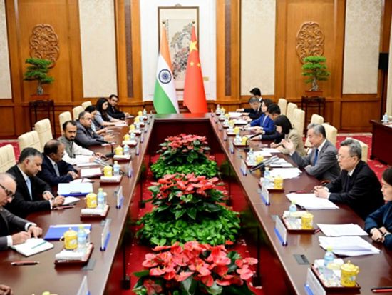 China-India boundary meeting reaches 8-point consensus