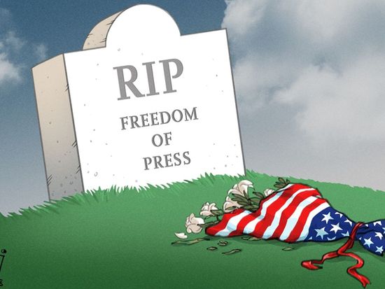 Has the US that boldly thumps its chest when talking about freedom, ceased to be the land of the free?