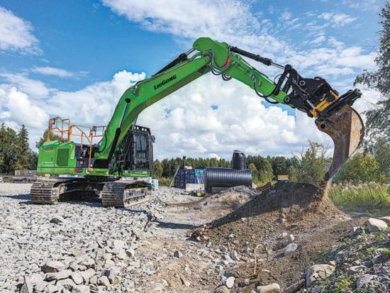 Chinese green construction machinery gains traction in overseas markets