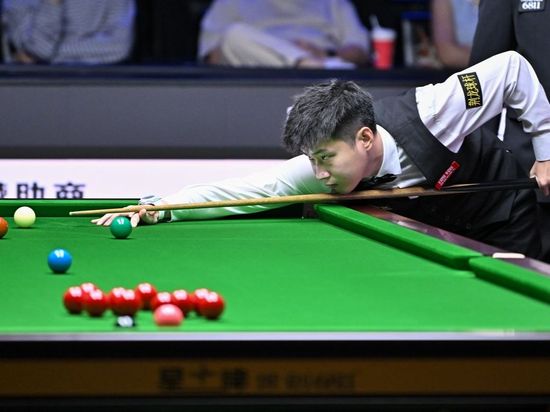 China's Zhao rises to World No. 1 after reaching snooker Wuhan Open semis