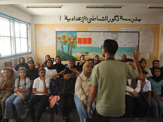 Gaza children turn to music for solace amid war and displacement