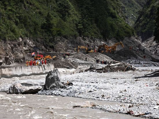 China's national data centers provide emergency service for Gyirong mudslide rescue