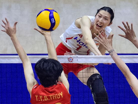 Unbeaten China sees off Vietnam, Iran awaits in Asian Women's Volleyball Championship semifinals