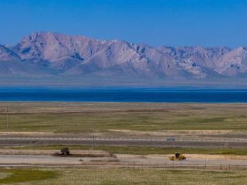 China-Kyrgyzstan-Uzbekistan railway under construction