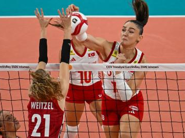 Women's European Volleyball Championship quarterfinal: Türkiye vs. Germany