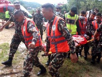 2 workers rescued alive from tunnel following mudslide in Nepal