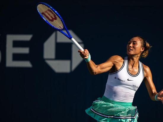 China's Zheng Qinwen continues US Open ascent with strong performance against Putintseva