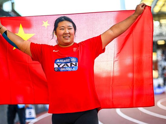 China's Yan Ziyi triumphs with meeting record at Diamond League Finals