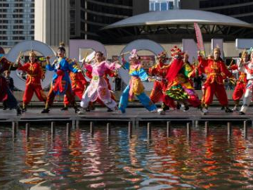2026 Toronto Dragon Festival held at Nathan Phillips Square in Canada