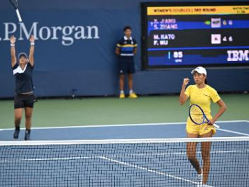 Highlights of women's doubles third round match at 2026 US Open