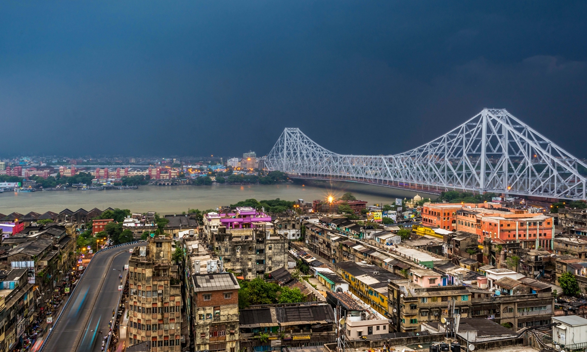 The view of Kolkata, India Photo: VCG