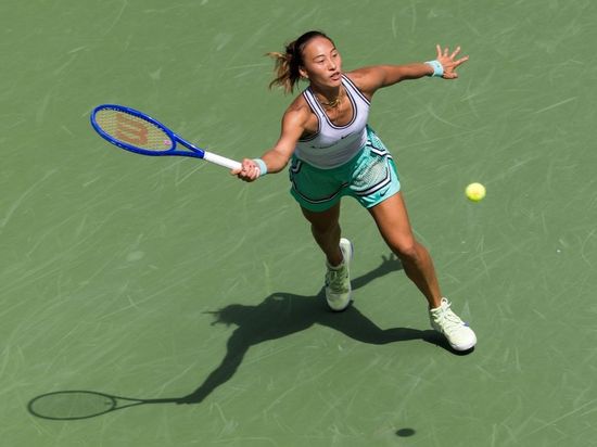 China's Zheng beaten by Rybakina in US Open quarterfinals