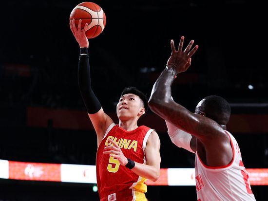 China crushes Bahrain for second straight win in Asian Games men's basketball