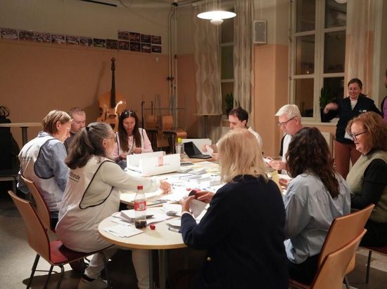 Exit polls show center-left opposition bloc leading Swedish election