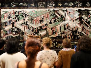 A glimpse of Maison Guimet in Paris