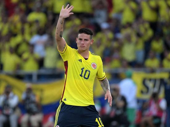 Football star James Rodríguez ends 15-year Colombia career at age 35