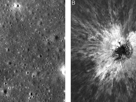 NASA spacecraft discovers a huge new crater on the moon