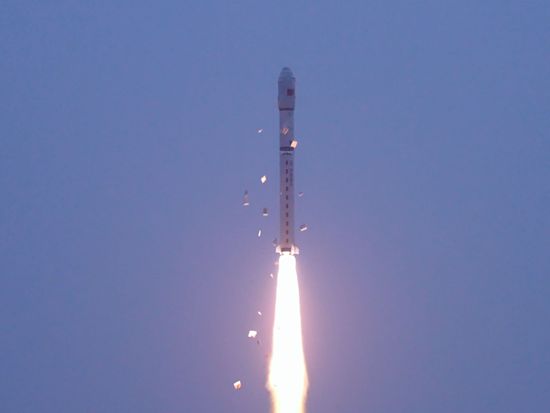 China launches new satellites