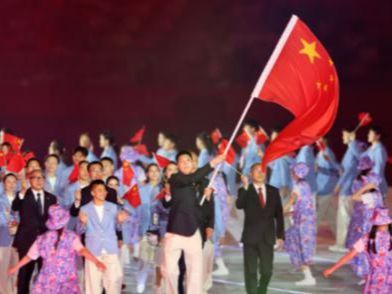 The 20th Asian Games open in Nagoya, Japan
