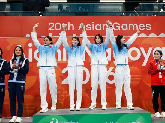Asian Games | China retains women's 4x100m freestyle relay title
