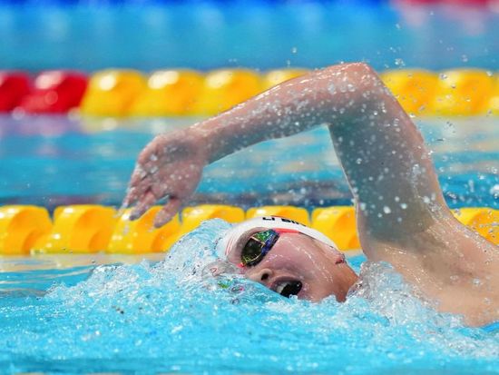 Chinese swimmer Li defends women's 1,500m freestyle title at Aichi-Nagoya Asian Games