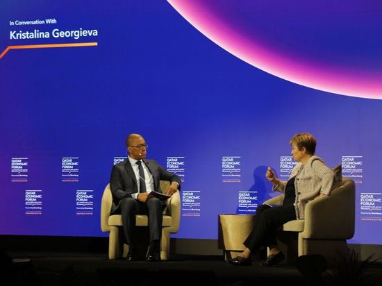 IMF chief says world economy faces multiple risks despite resilience