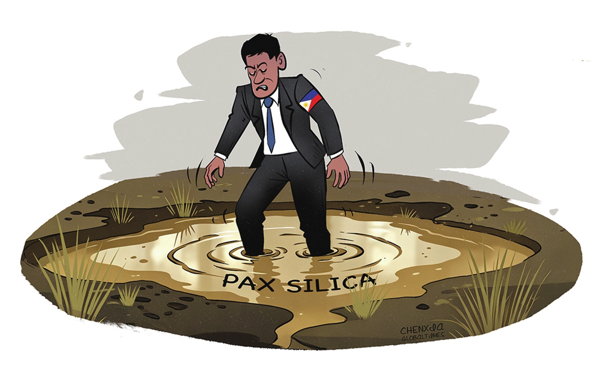 The bill for Manila's Pax Silica 'development' is far from settled. Illustration: Chen Xia/GT