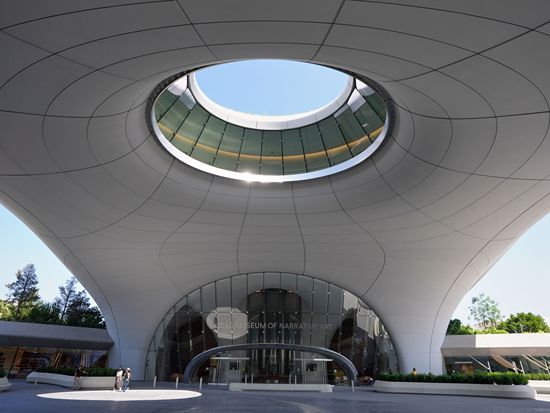 Lucas Museum in Los Angeles opens to public