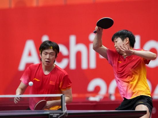 China secures all-Chinese table tennis mixed doubles final at Asian Games