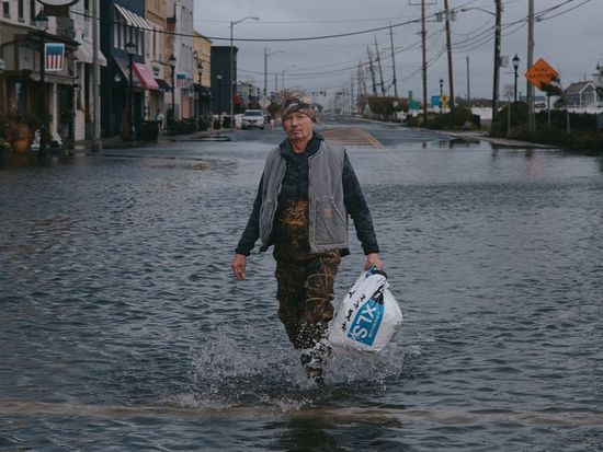 Powerful nor'easter floods Northeast again, causing problems from New Jersey to New England