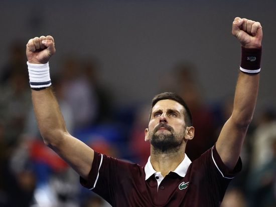 Djokovic returns to China Open with winning start, 2nd seed Auger-Aliassime out
