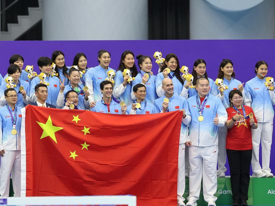 China finishes Asian Games campaign with record 169 golds, best performance overseas
