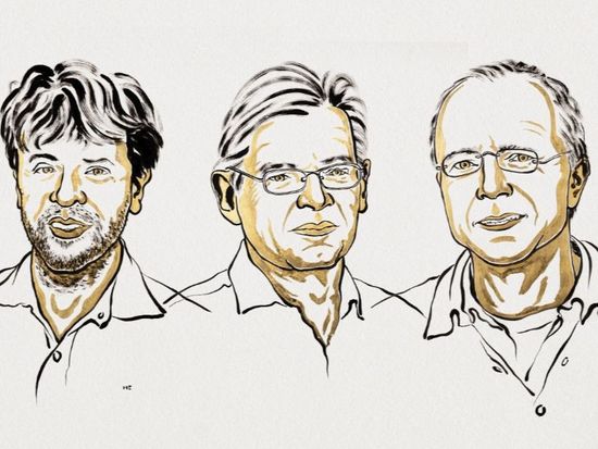 Trio win Nobel Prize in Physiology or Medicine for discoveries concerning light-gated ion channels,