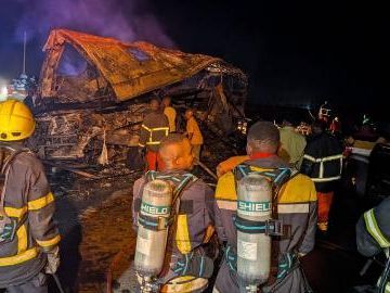 28 killed in head-on collision between bus, truck in eastern Tanzania