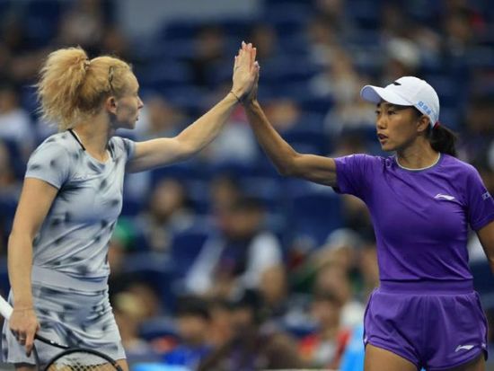 Zhang Shuai/Katerina Siniakova finish runners-up in China Open women's doubles