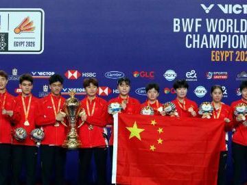 China retains world junior badminton team title after dramatic final against Malaysia