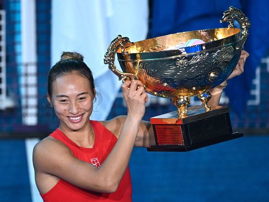China Open champ Zheng withdraws from Wuhan citing fatigue