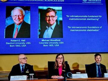 2026 Nobel Prize in Economics goes to Robert E. Hall, Michael Woodford