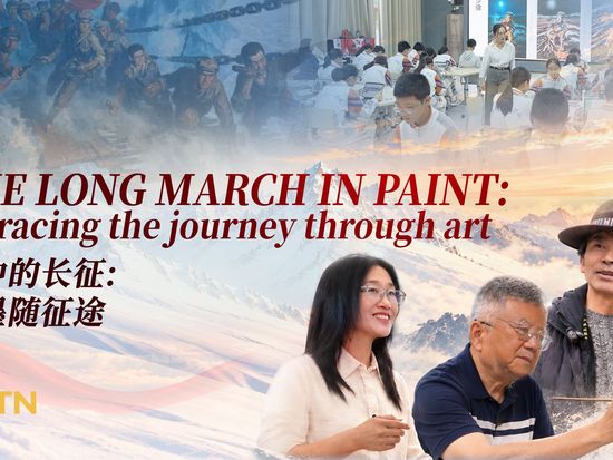 The Long March in paint: Retracing the journey through art