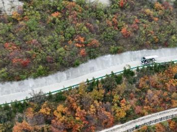 Autumn scenery in China's Hebei
