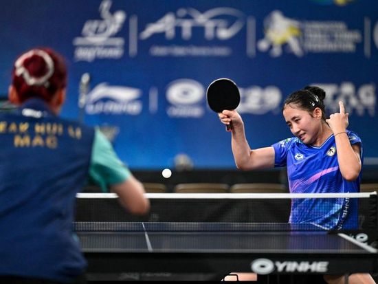 29th ITTF-Asian Table Tennis Championships: women's team group match